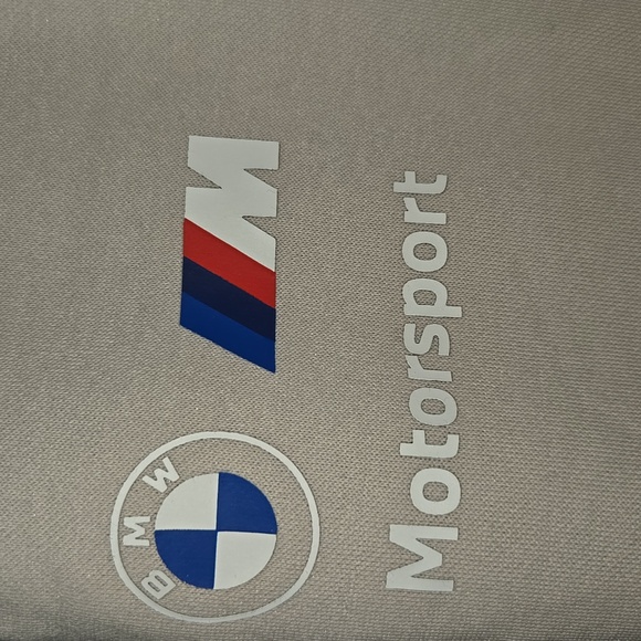 Puma BMW Cream Color Joggers Sz Sm - Picture 5 of 8